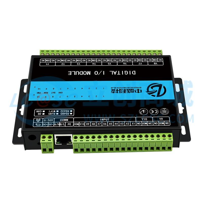 ZS-DIO-R-10A-10-RJ45-S实物图