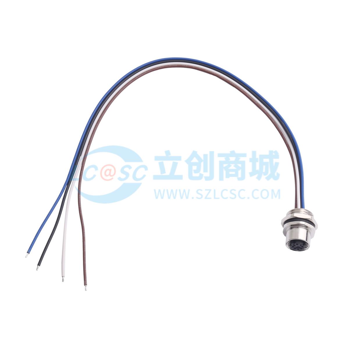 M12-S4D-GCBP9-0.3PV-NZGJ实物图