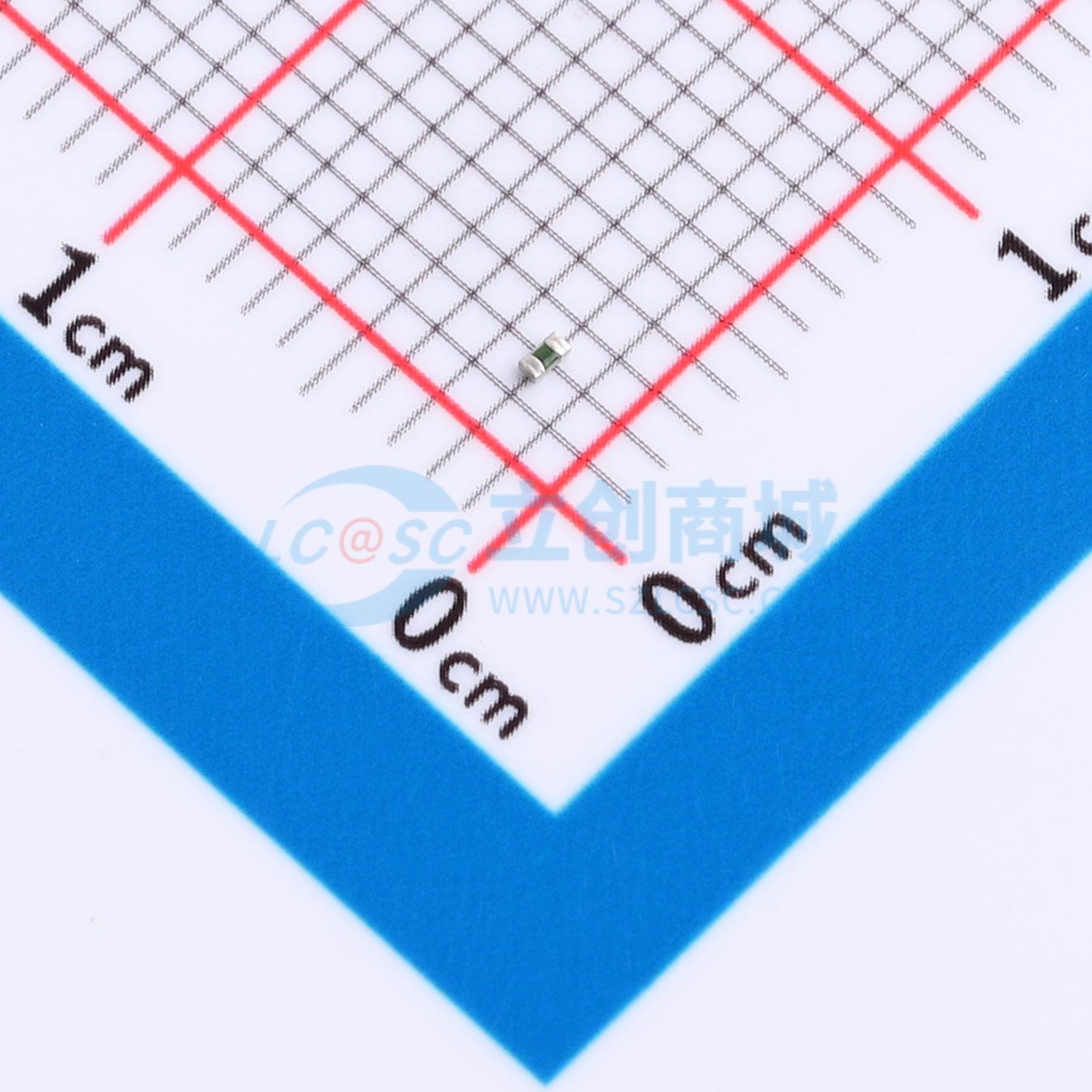 点击查看大图 LTC0402-1300TS实物图