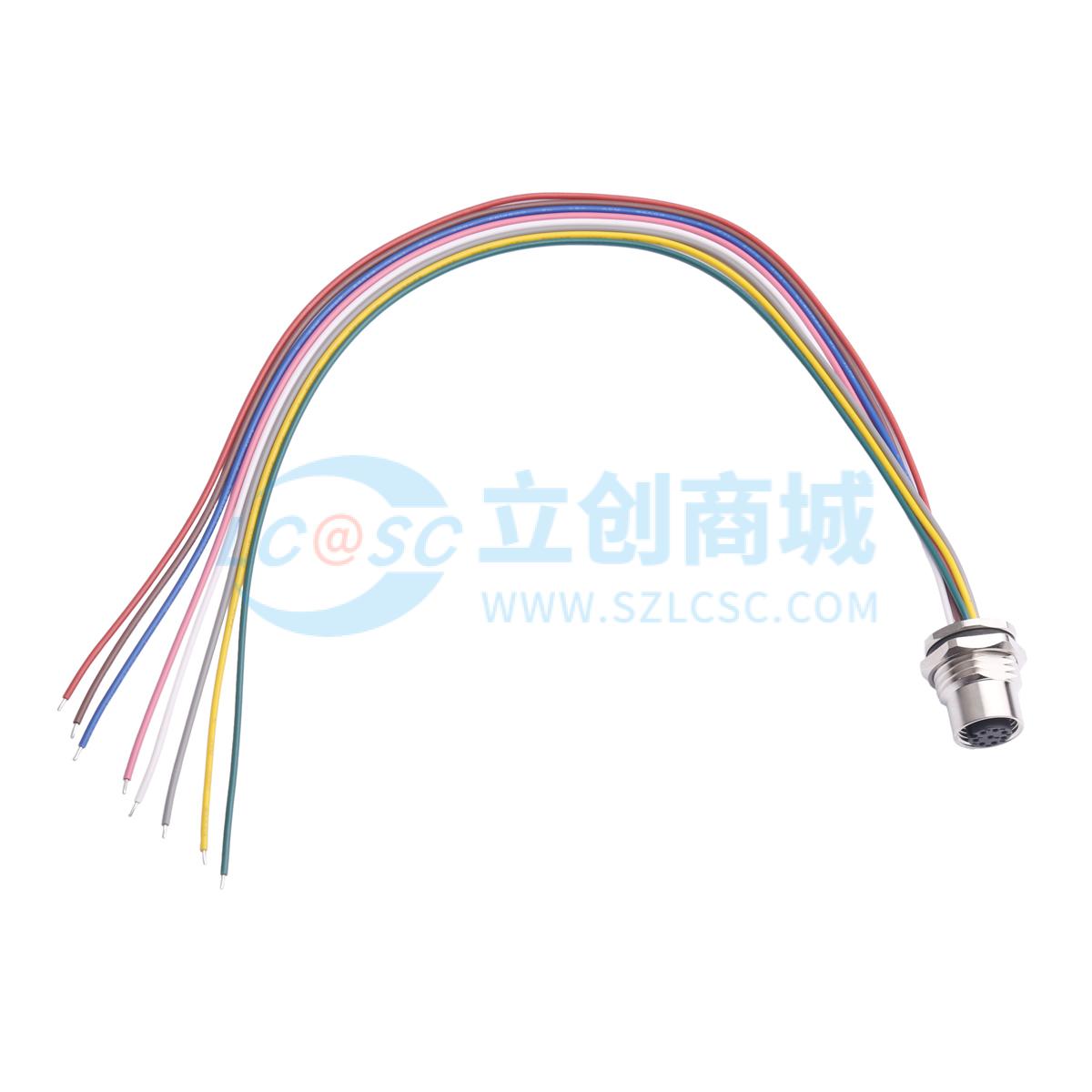 M12-S8A-GCFM16-0.3PV-NZGJ实物图