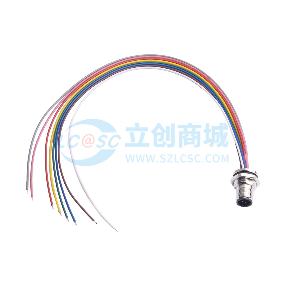 M12-P8A-GCFP9-0.3PV-NZGJ实物图