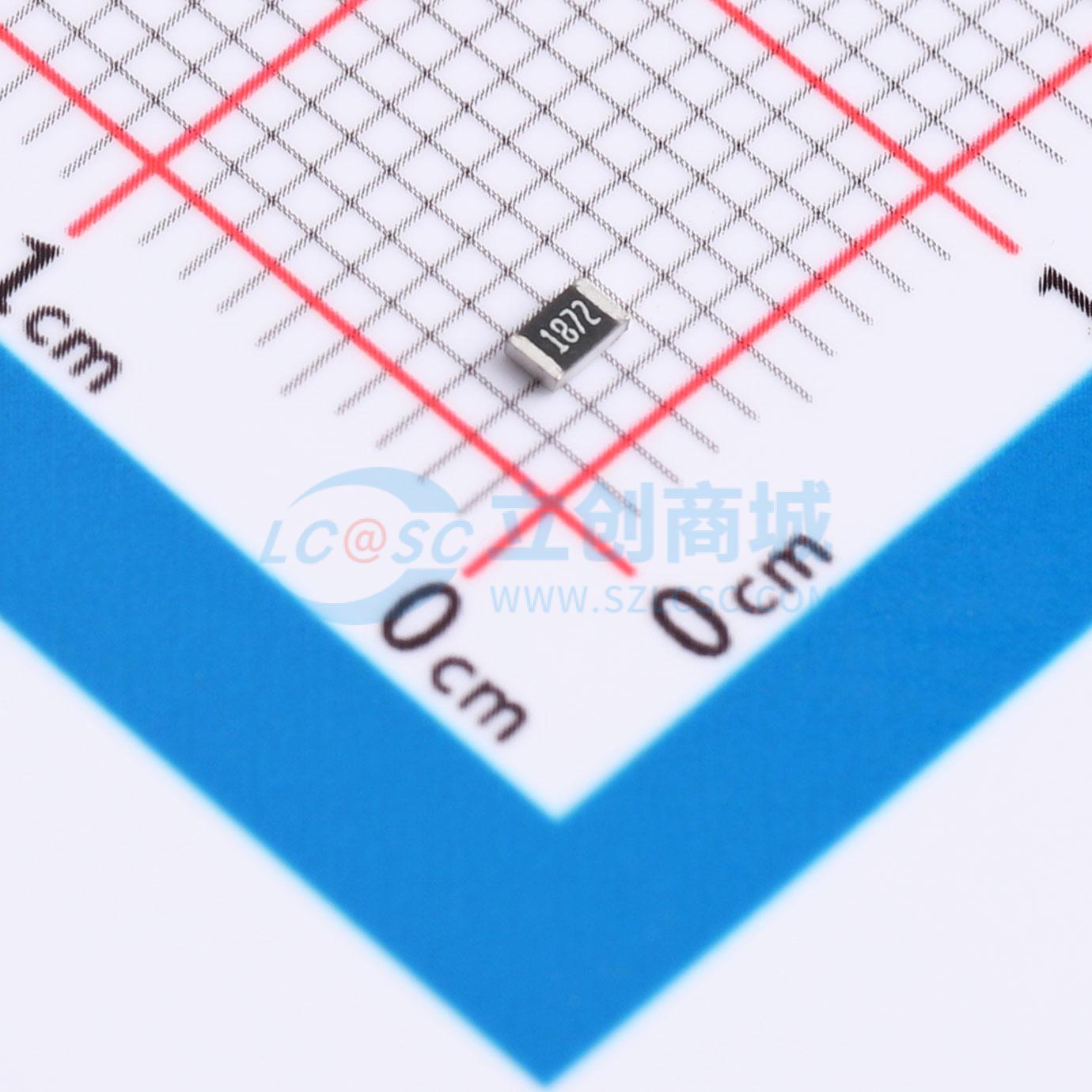 点击查看大图 GR0805F18K7T5G00实物图