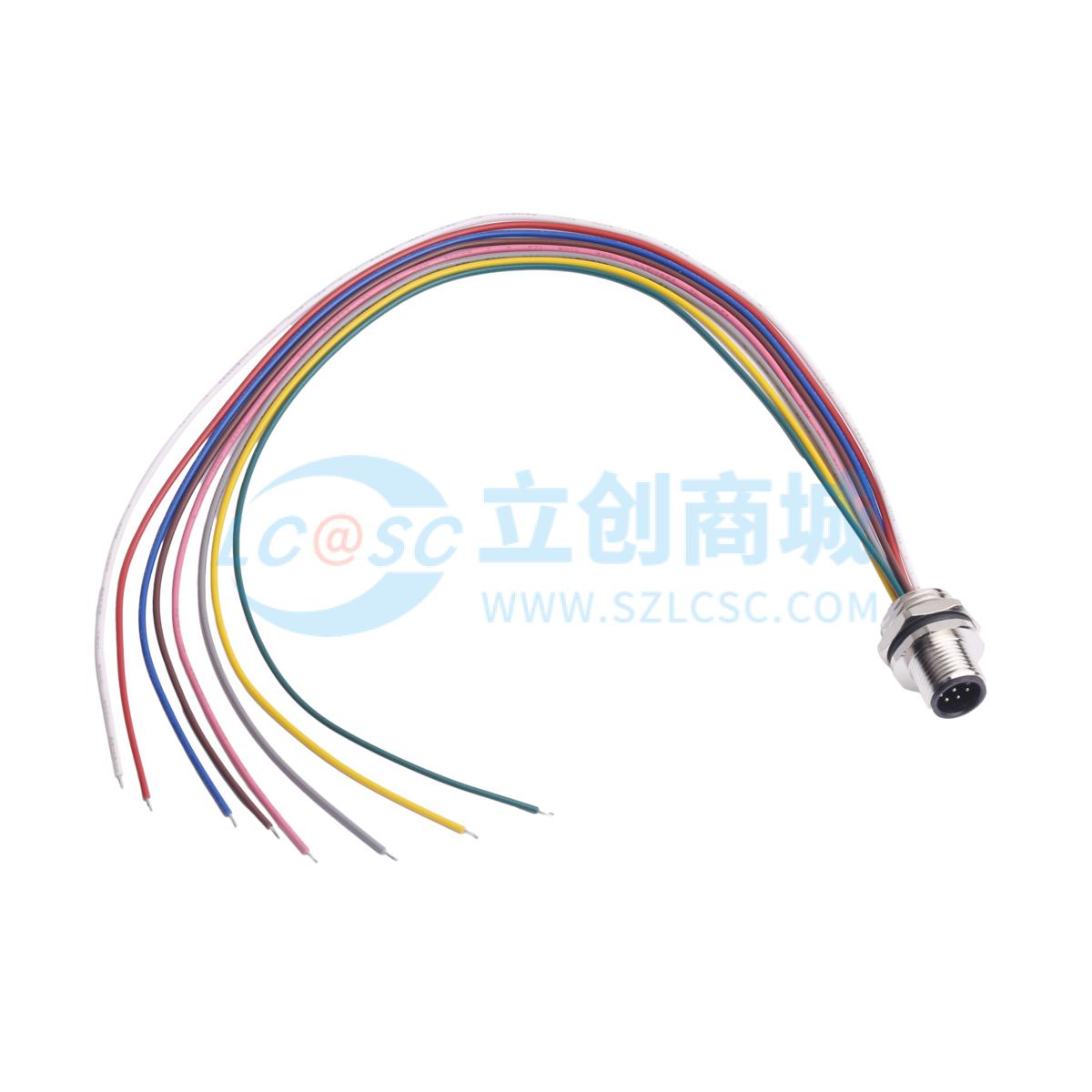 M12-P8A-GCBP9-0.3PV-NZGJ实物图