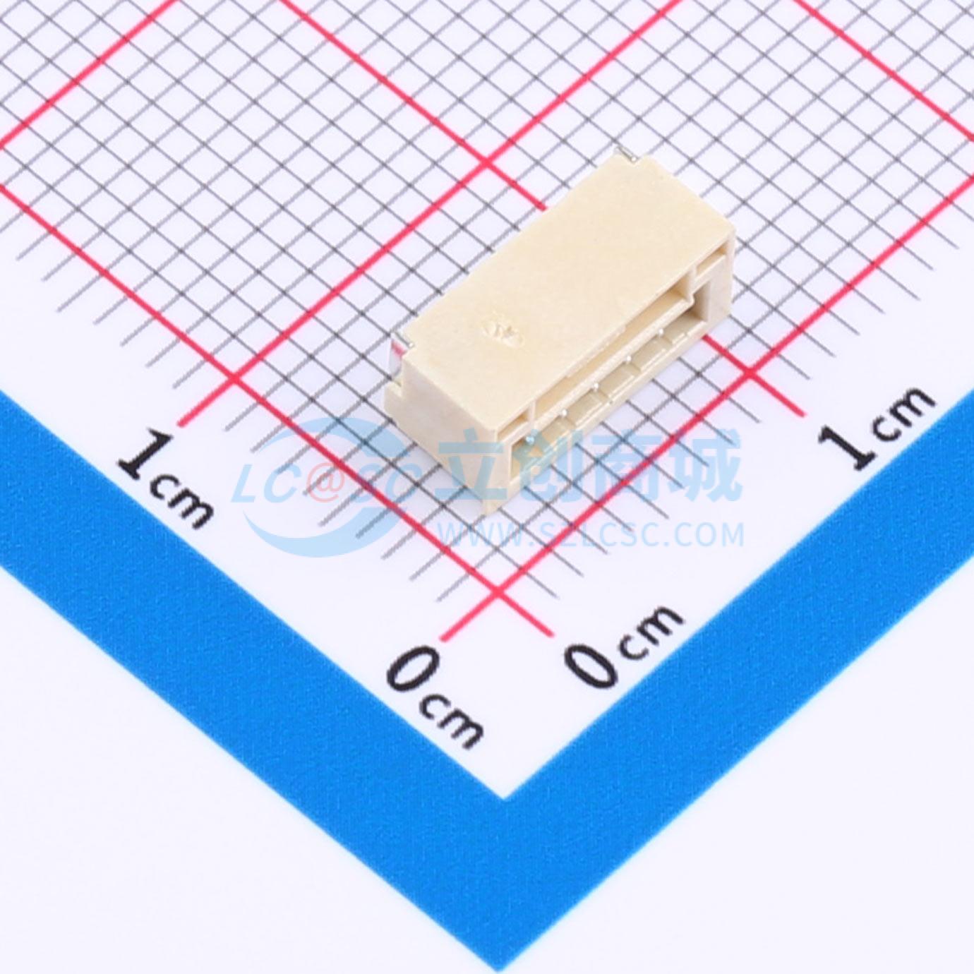 点击查看大图 WAFER-GH1.25-5PWB实物图