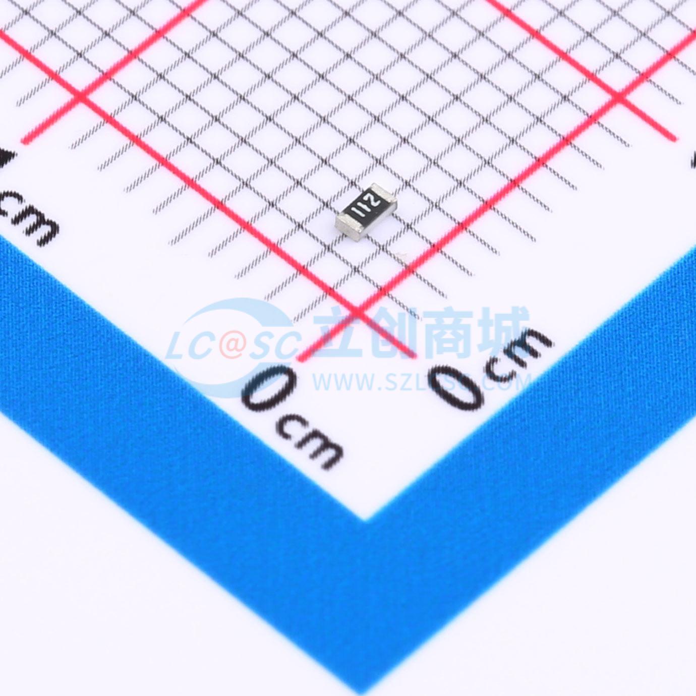 点击查看大图 FRC0603J112TS实物图