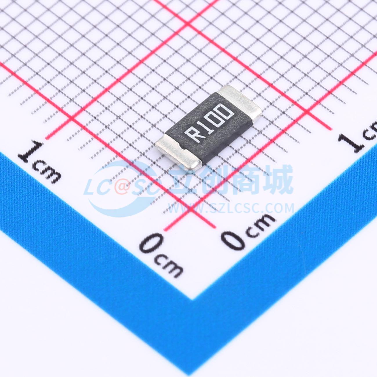 点击查看大图 HoGT2512-2W-100mR-1%实物图
