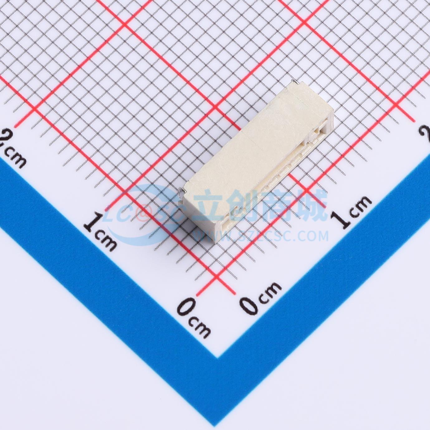 点击查看大图 GH1.25mm-8P-WT实物图