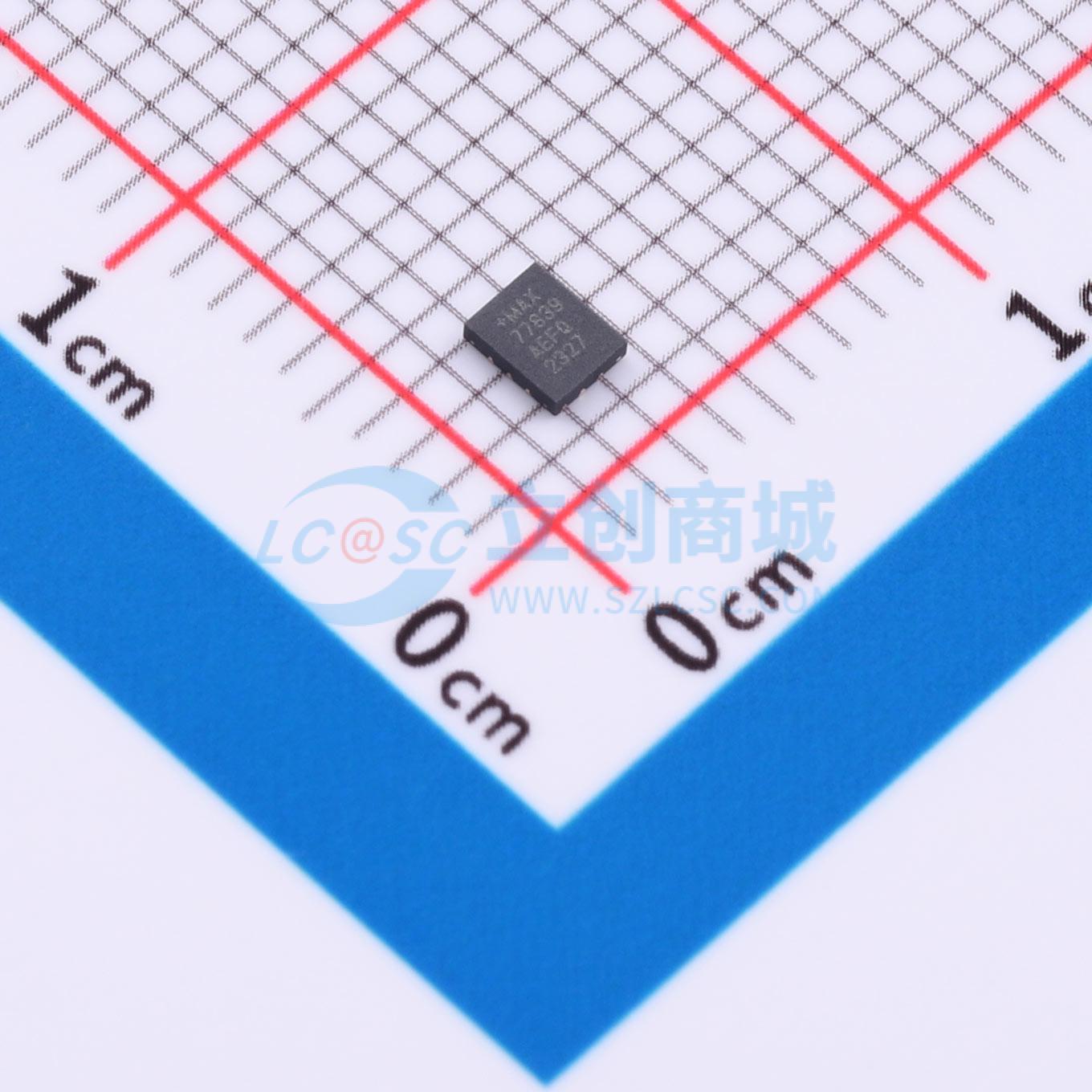 点击查看大图 MAX77839AEFQ+T实物图