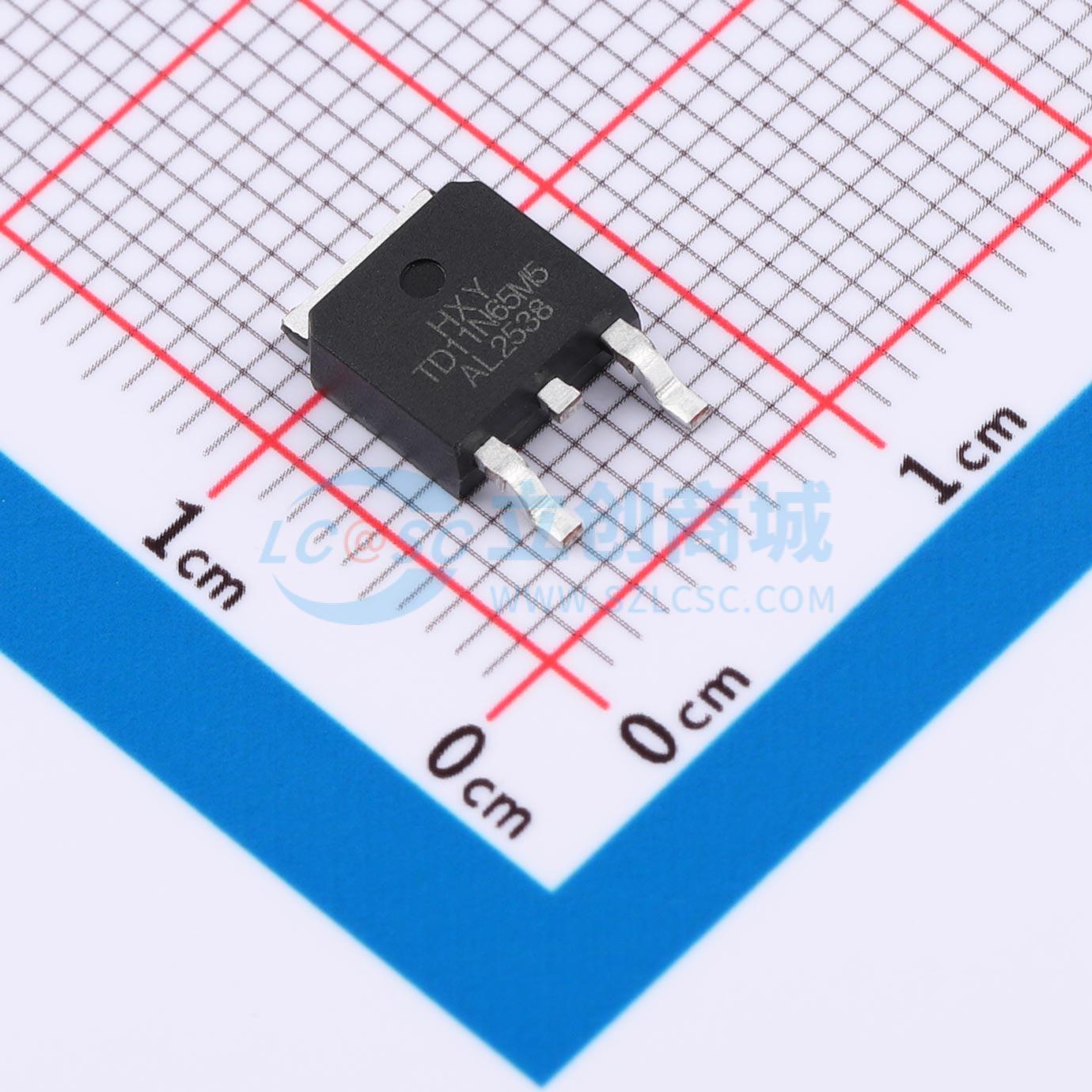 点击查看大图 STD11N65M5-HXY实物图