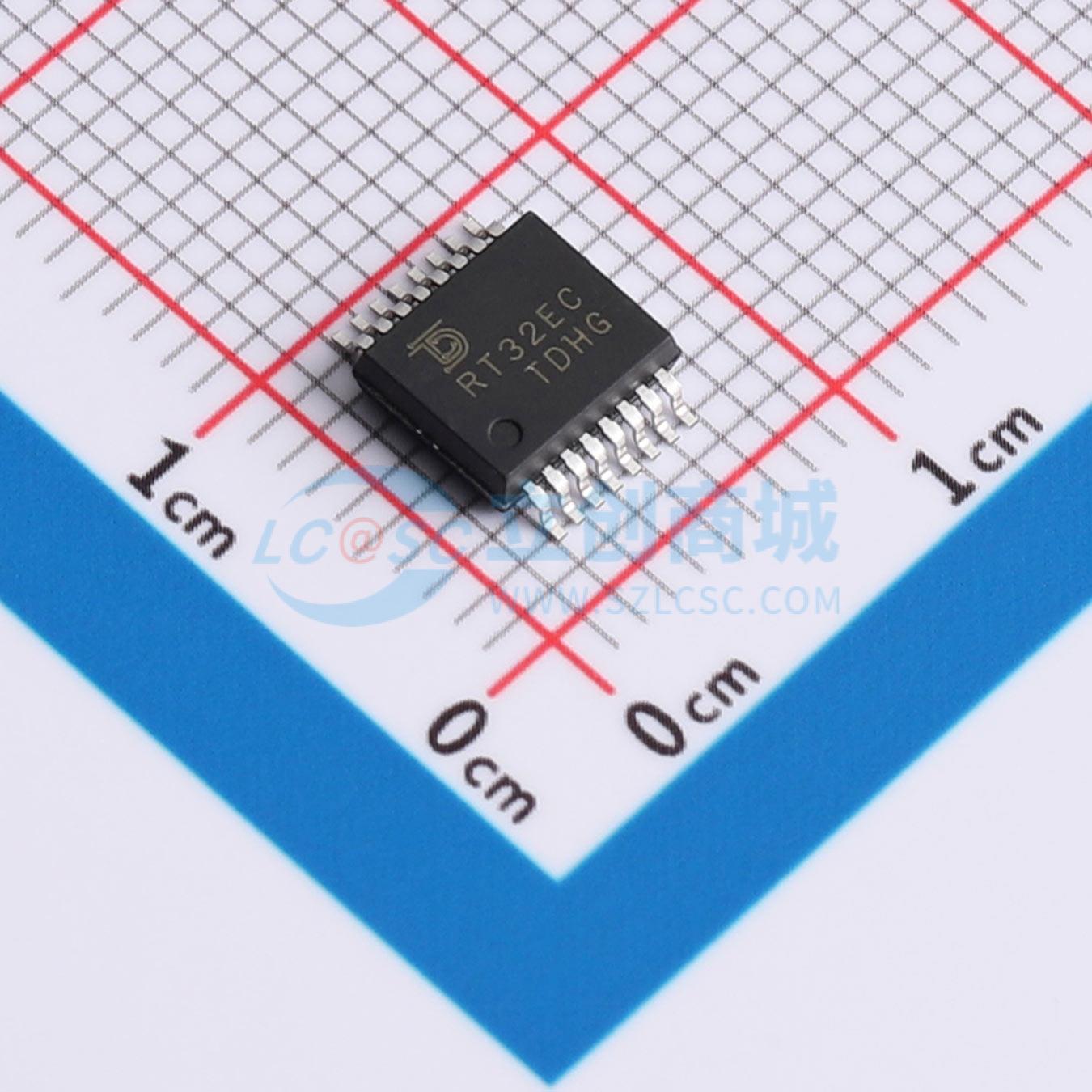 点击查看大图 TRSF3232ECDBR-TUDI实物图