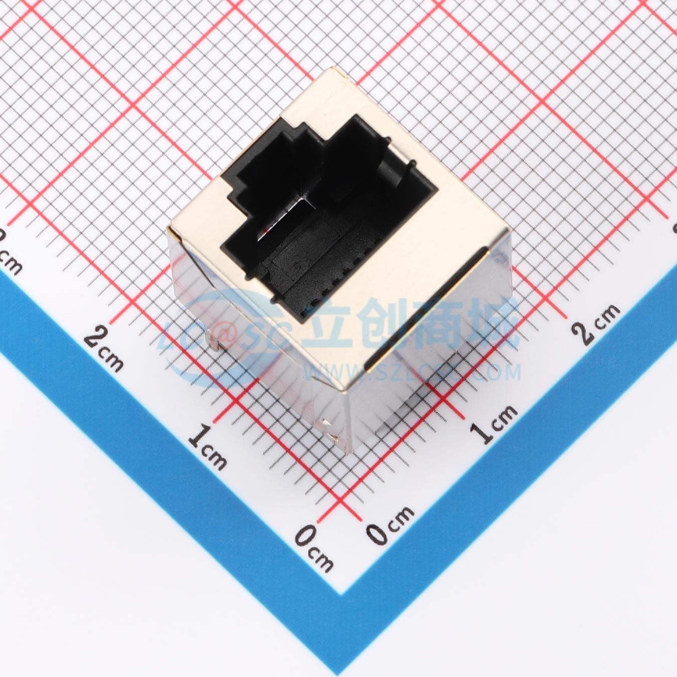 点击查看大图 RJ5224-8P8C-WLQBQJ实物图