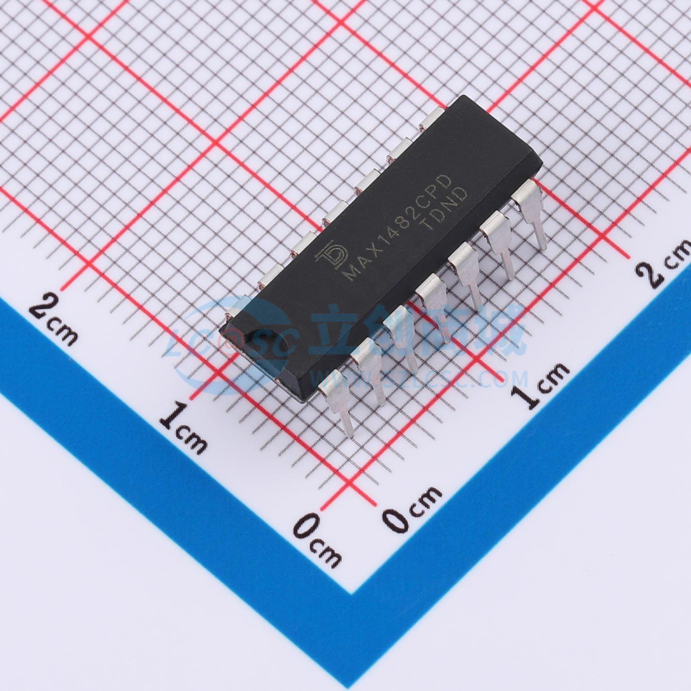 点击查看大图 MAX1482CPD-TUDI实物图
