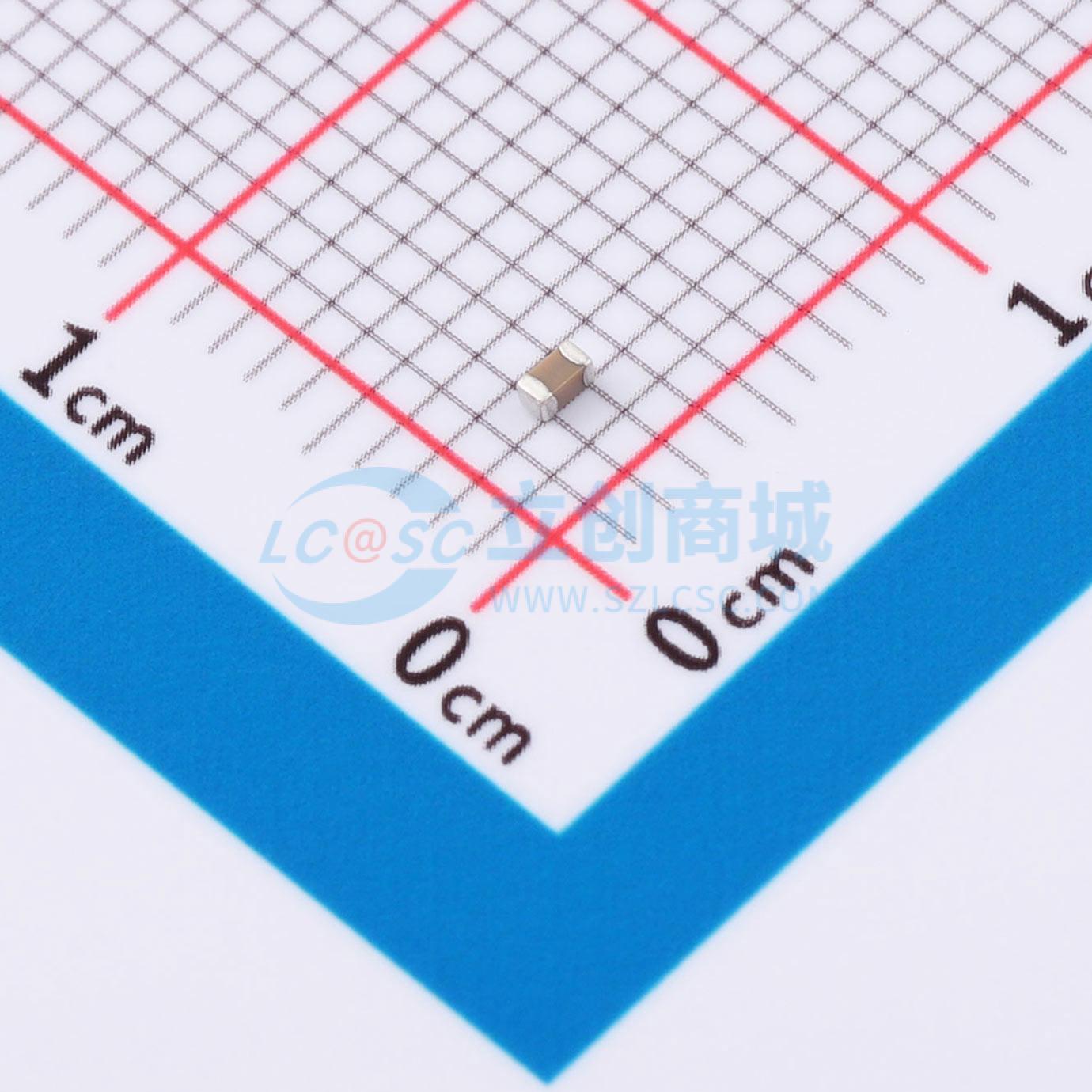 点击查看大图 C0603C102J5RACAUTO实物图