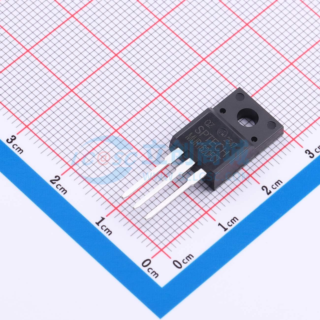 点击查看大图 MUR1620FCT实物图