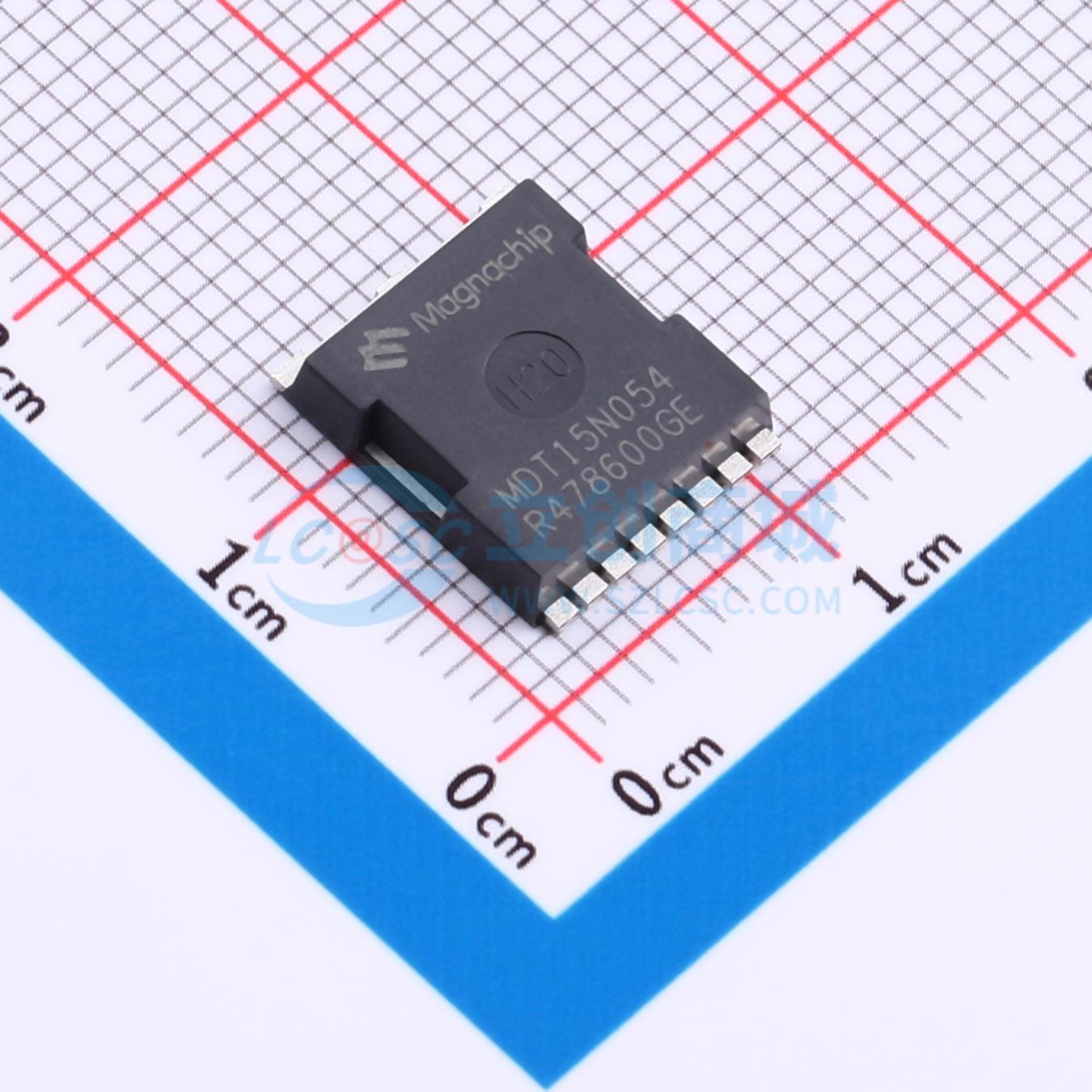 点击查看大图 MDT15N054PTRH实物图
