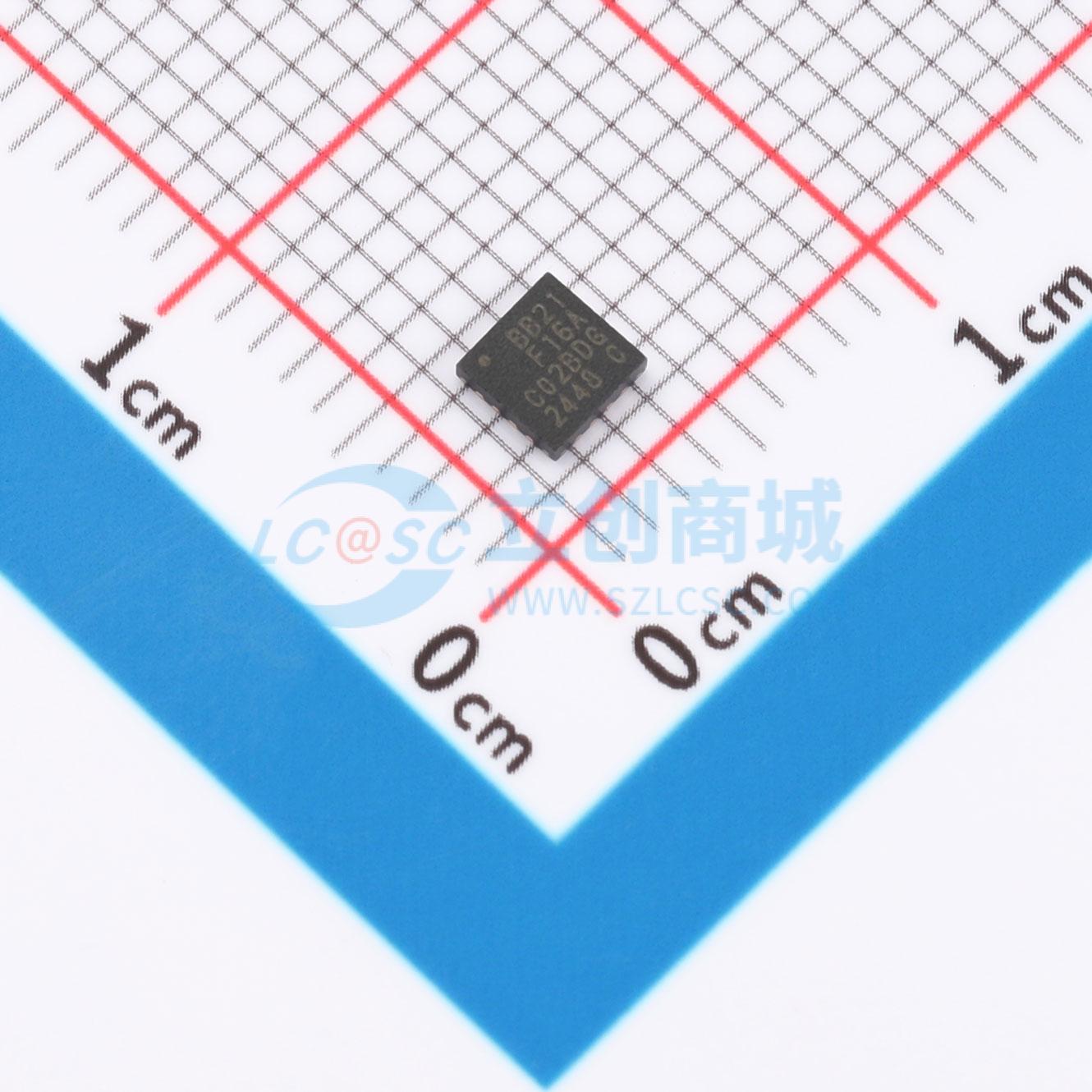点击查看大图 EFM8BB21F16A-C-QFN20实物图