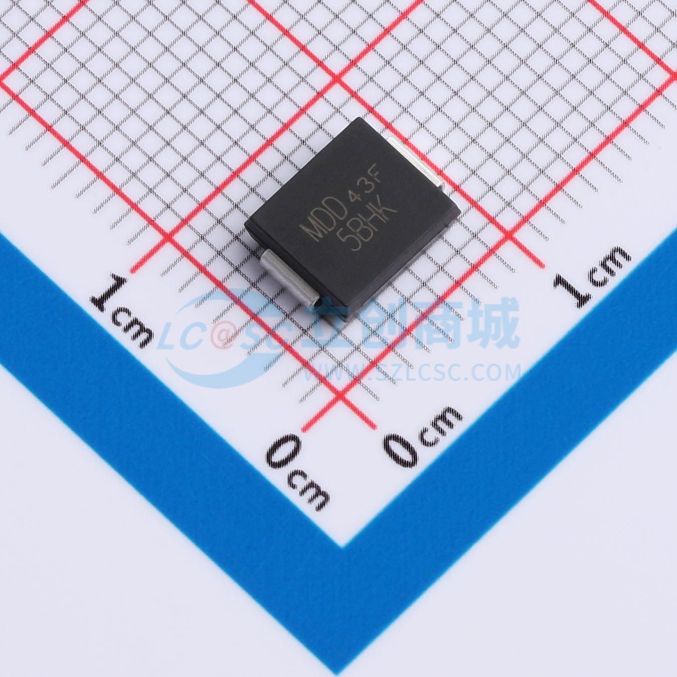 点击查看大图 5.0SMDJ130CA实物图