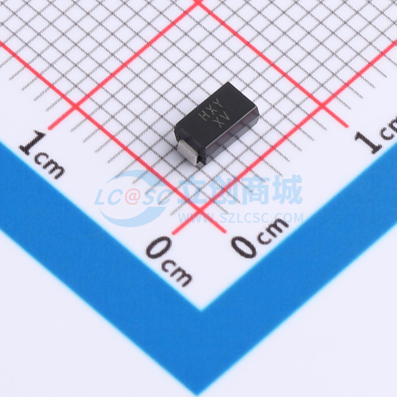 点击查看大图 SMAJ20CA实物图