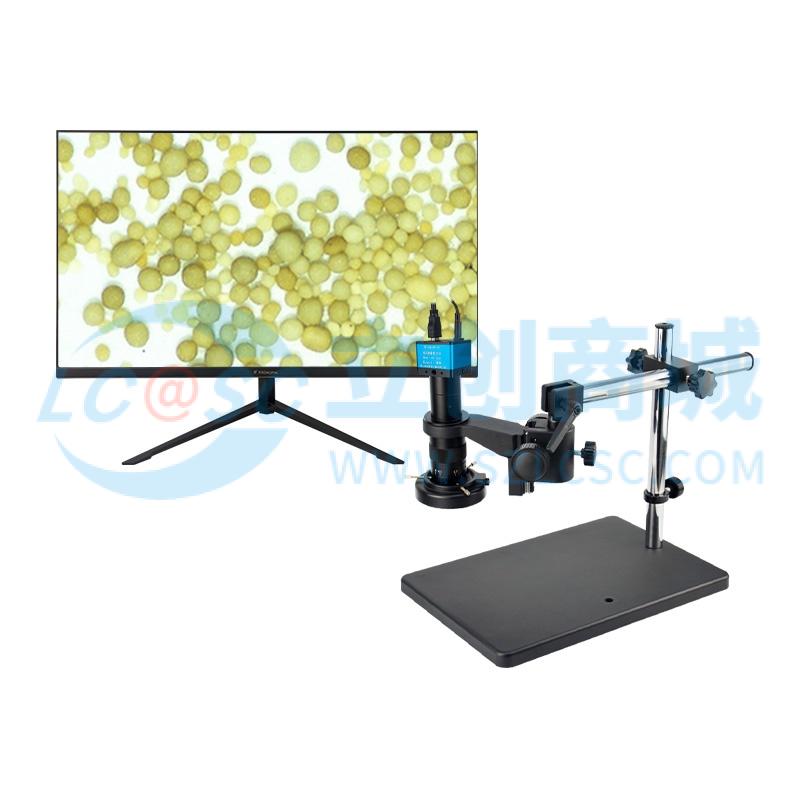 GP-750H万向长臂+高品23.8寸显示屏实物图