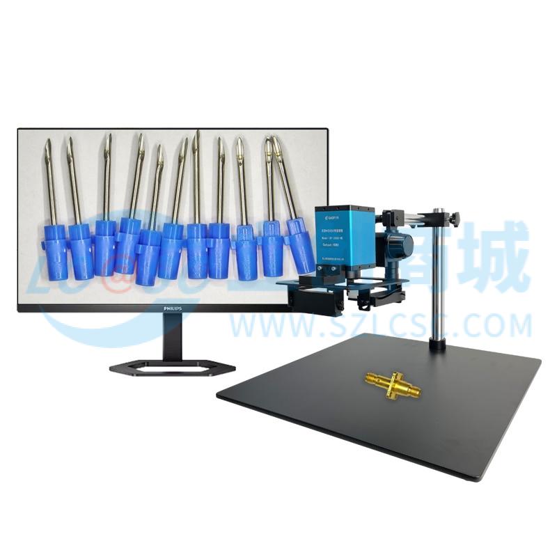 GP-206D-4K+飞利浦27寸4K显示屏实物图