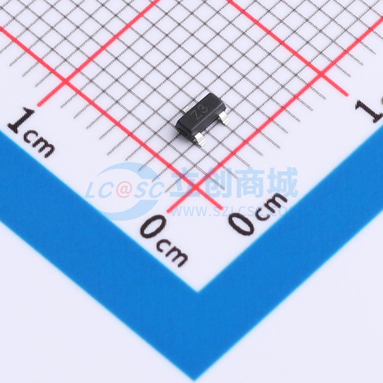 点击查看大图 BZX84-C5V6,215-JSM实物图