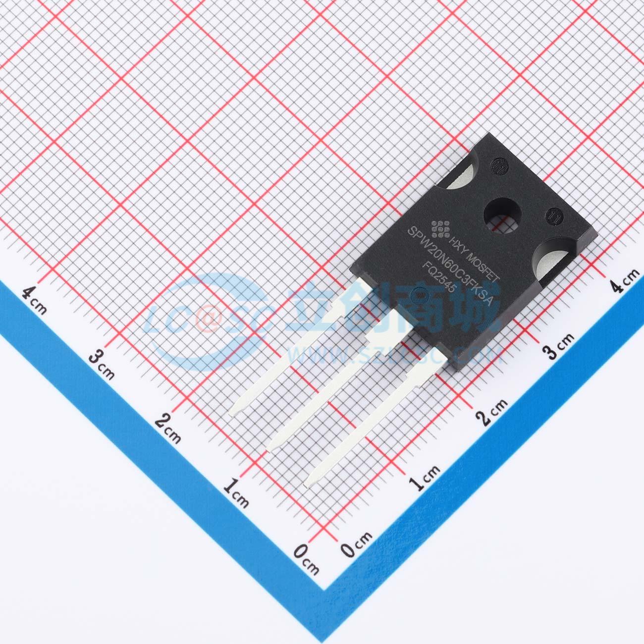 点击查看大图 SPW20N60C3FKSA1-HXY实物图