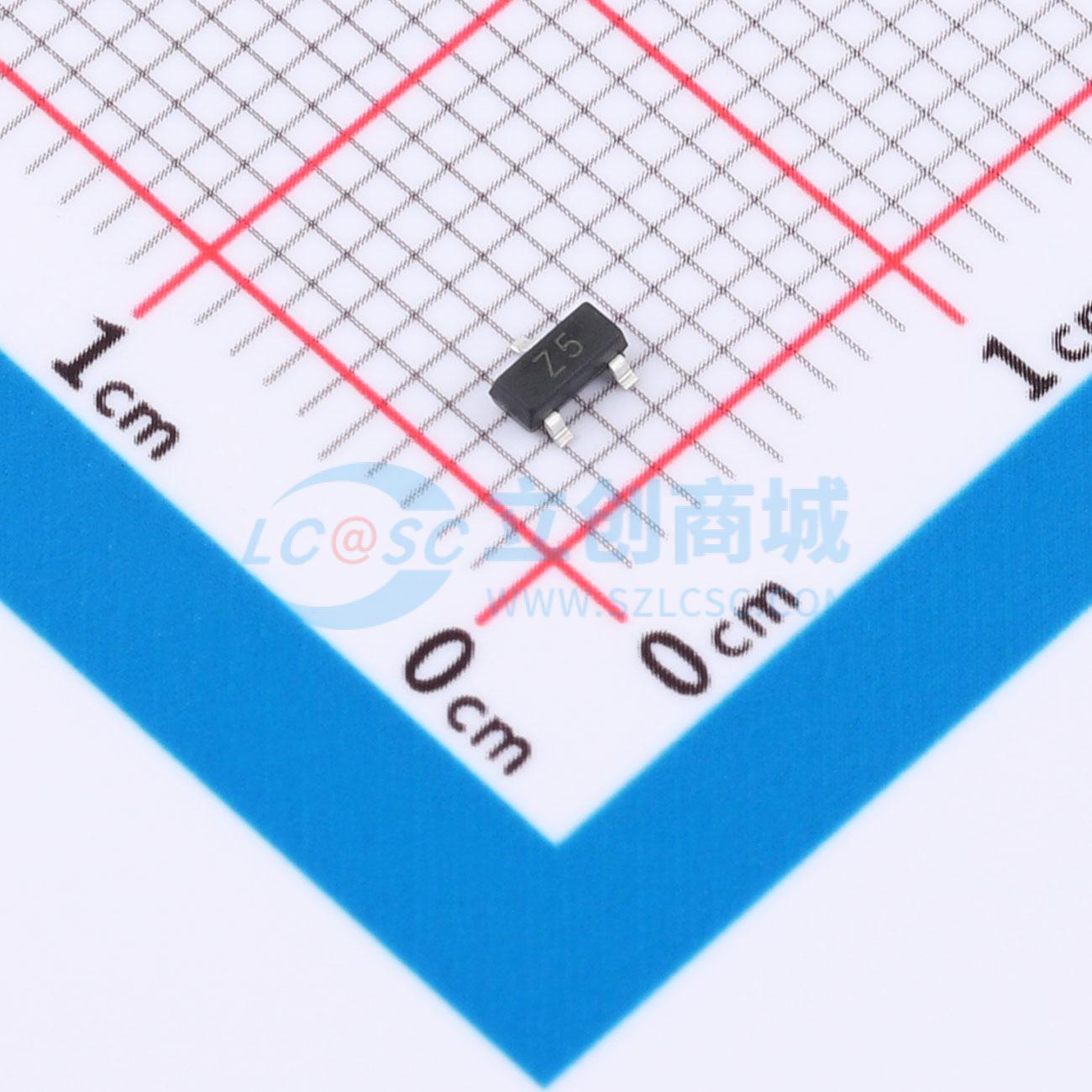 点击查看大图 BZX84-C6V8,215-JSM实物图