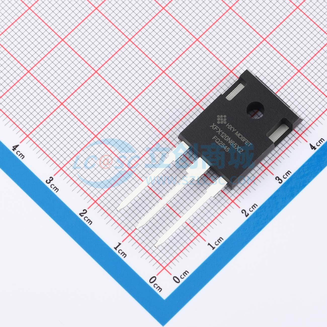 点击查看大图 IXFX120N65X2-HXY实物图