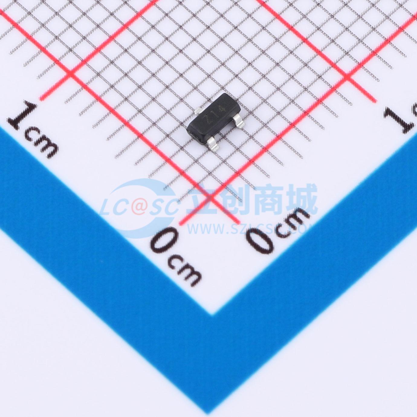 点击查看大图 BZX84-C3V3,215-JSM实物图