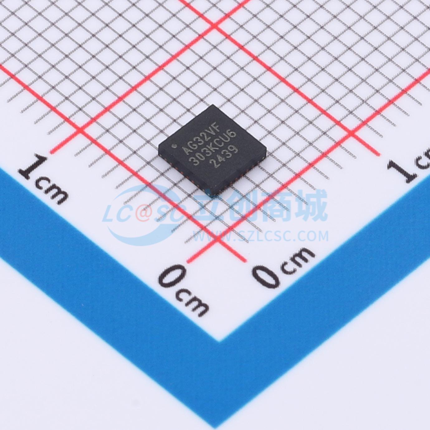 点击查看大图 AG32VF303KCU6实物图