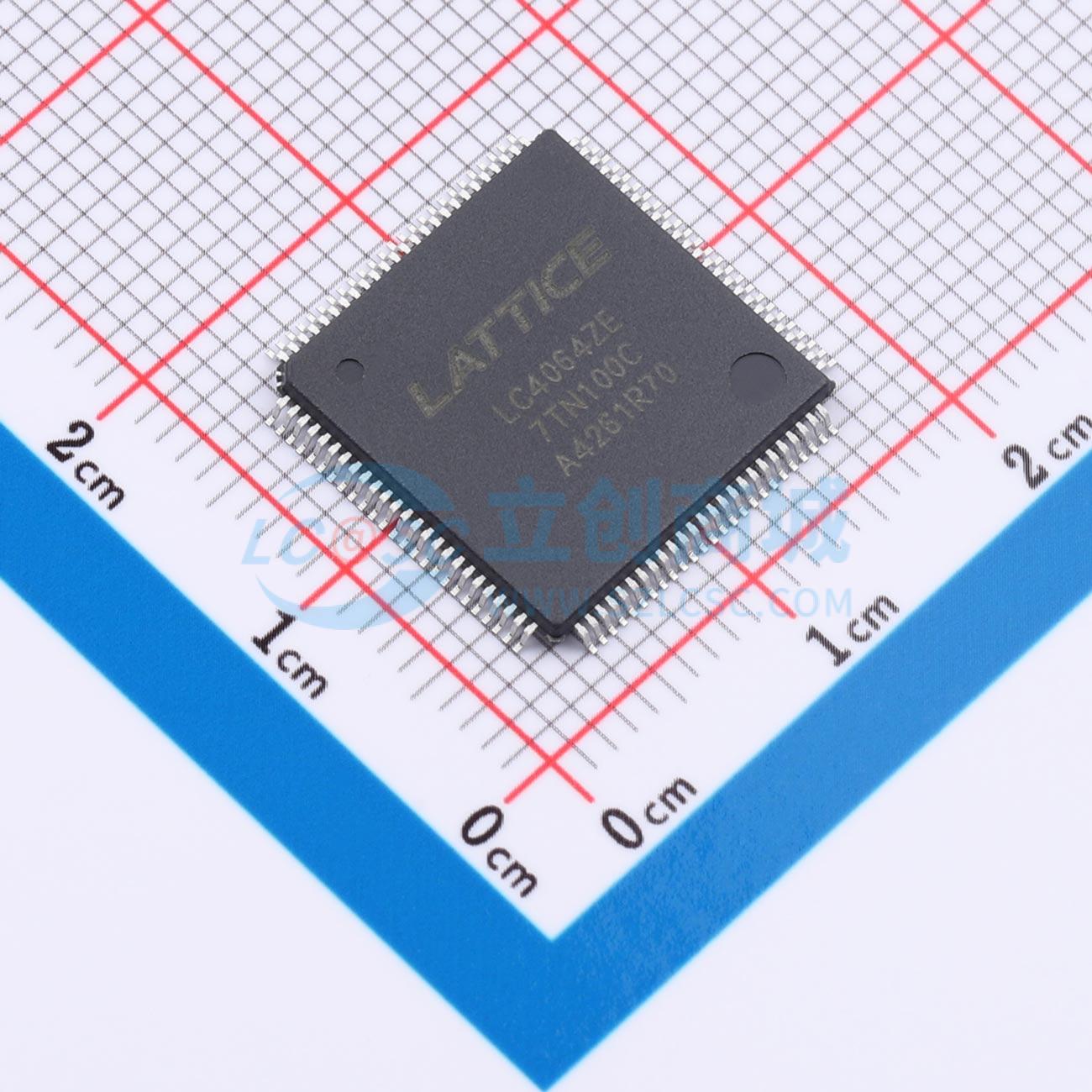 点击查看大图 LC4064ZE-7TN100C实物图