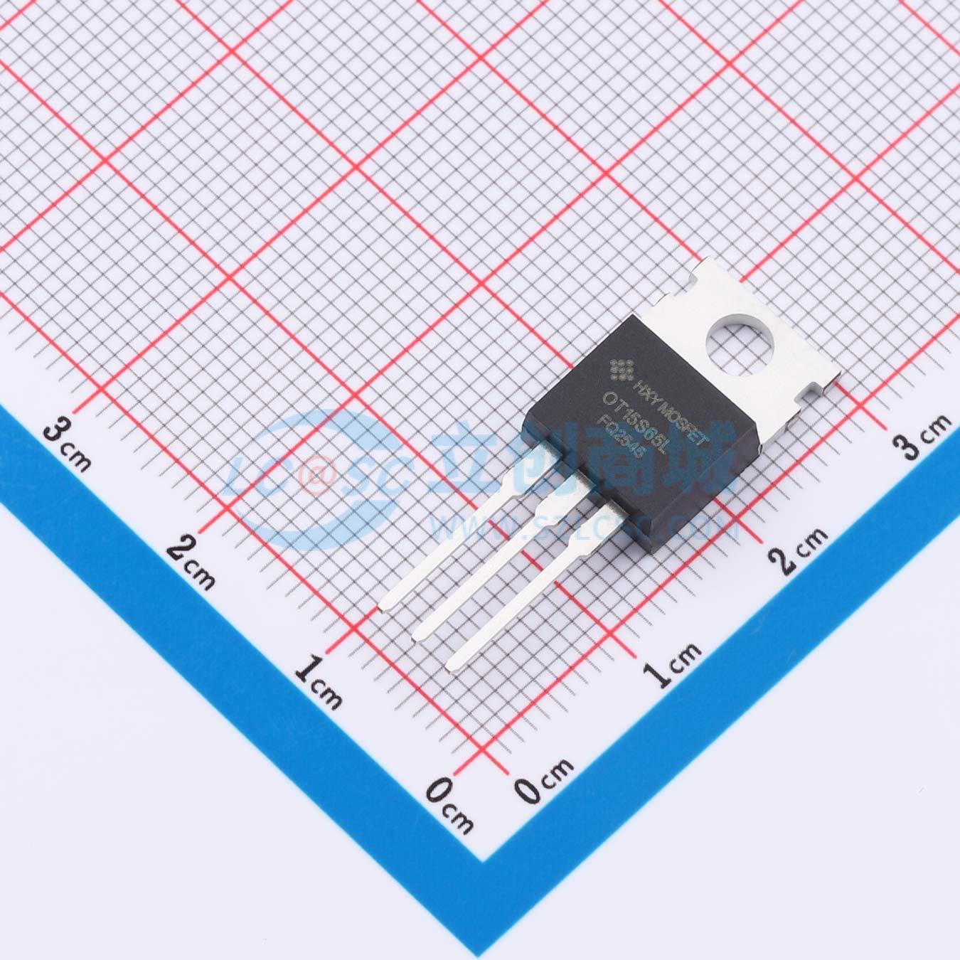 点击查看大图 AOT15S65L实物图