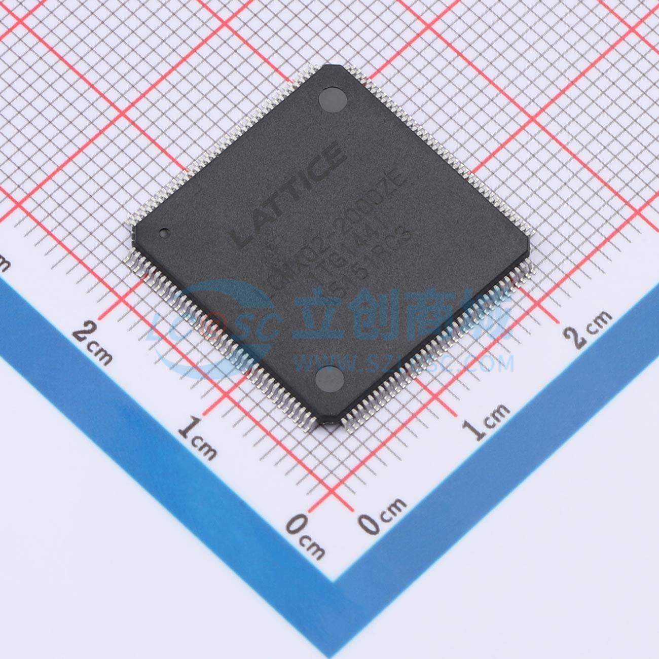 点击查看大图 LCMXO2-2000ZE-1TG144I实物图