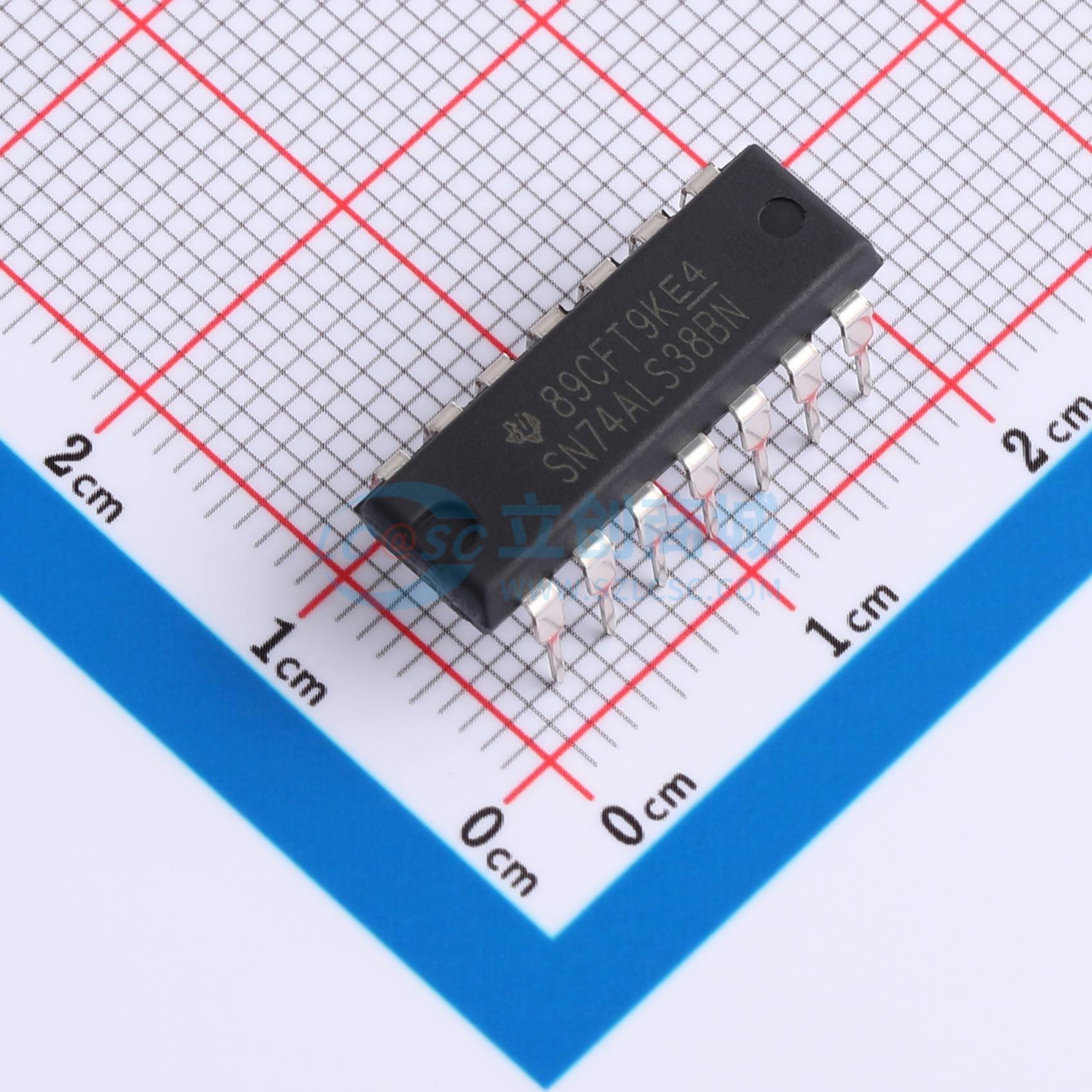 点击查看大图 SN74ALS38BN实物图