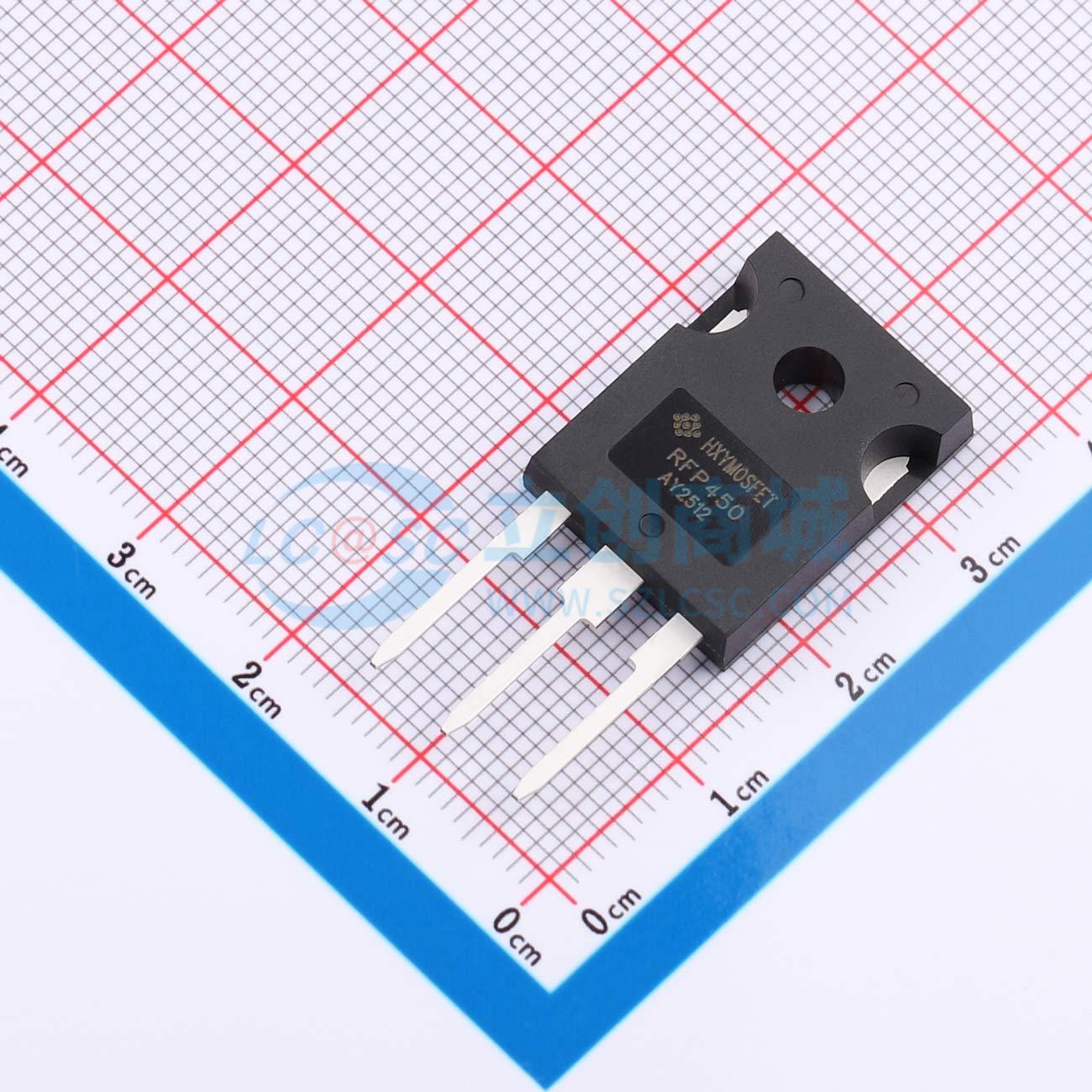 点击查看大图 IRFP450-HXY实物图