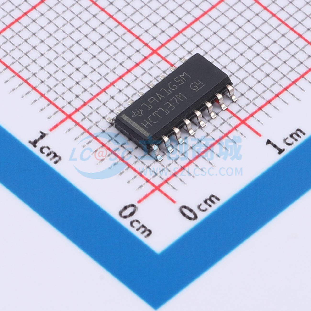 点击查看大图 CD74HCT137M96实物图