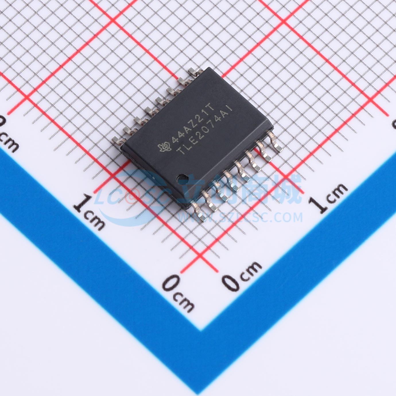 点击查看大图 TLE2074AIDW实物图