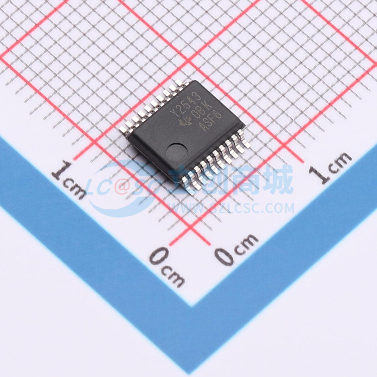 点击查看大图 TLC2543IDBR实物图