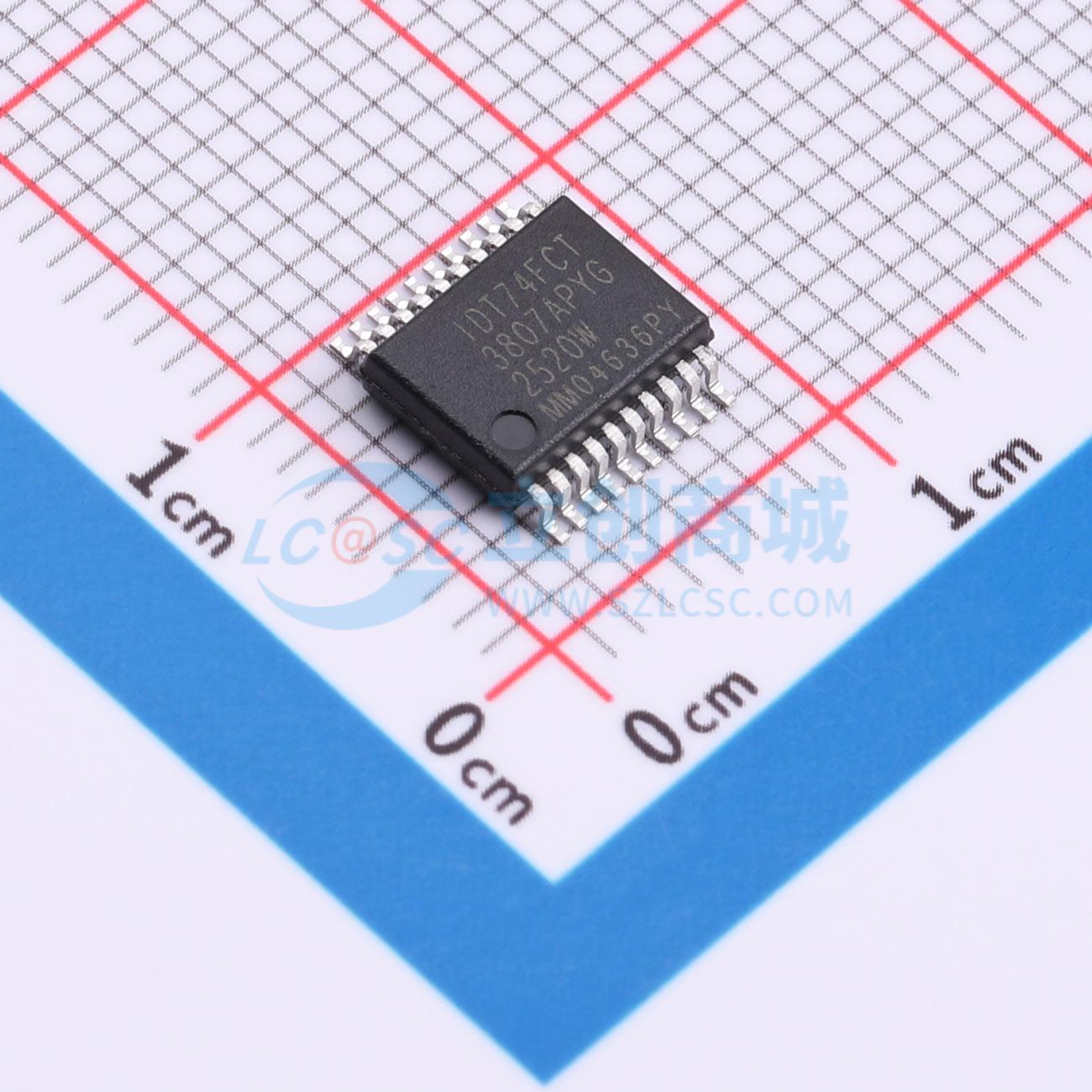 点击查看大图 74FCT3807APYG实物图