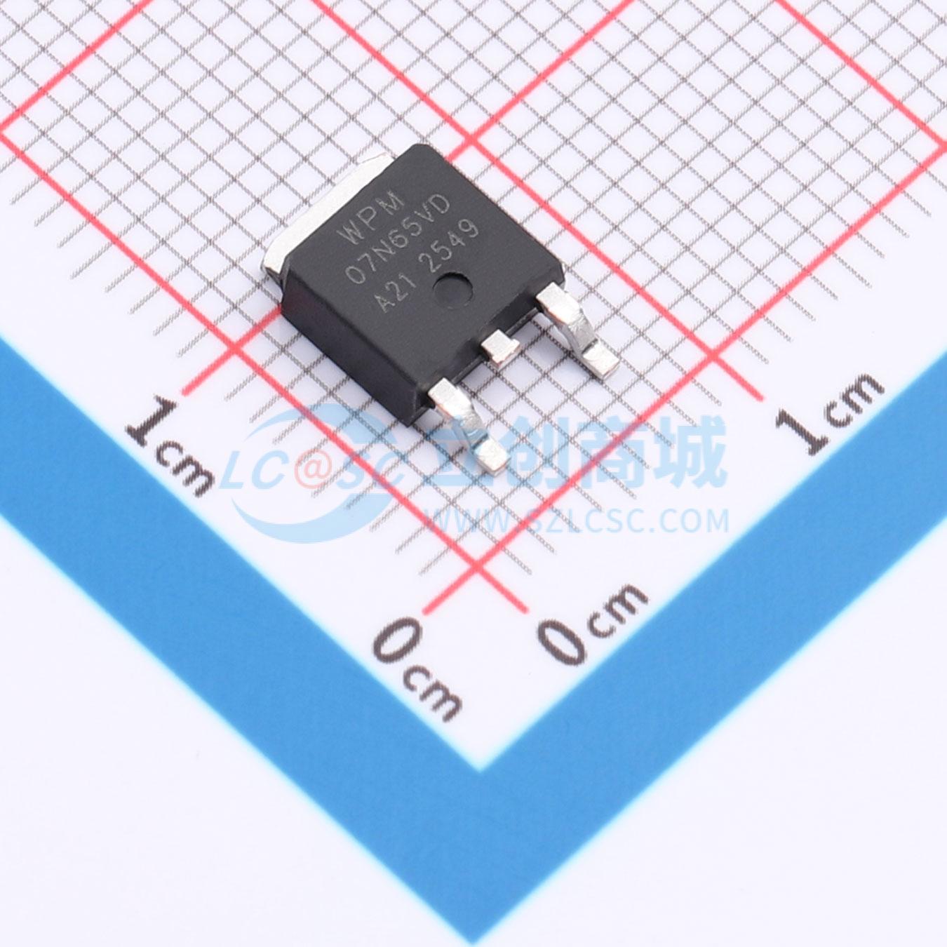 点击查看大图 WTM07N65VD实物图