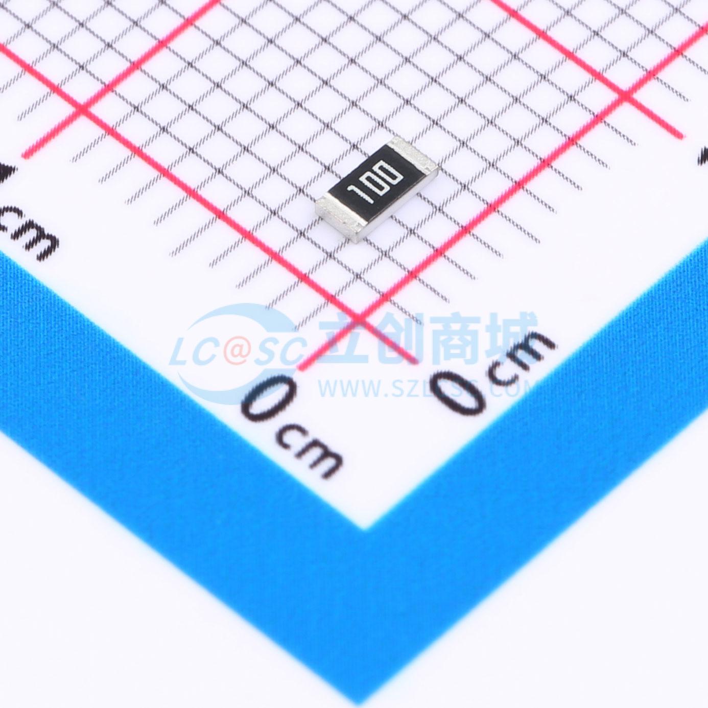 点击查看大图 RC1206JR-0710RL实物图