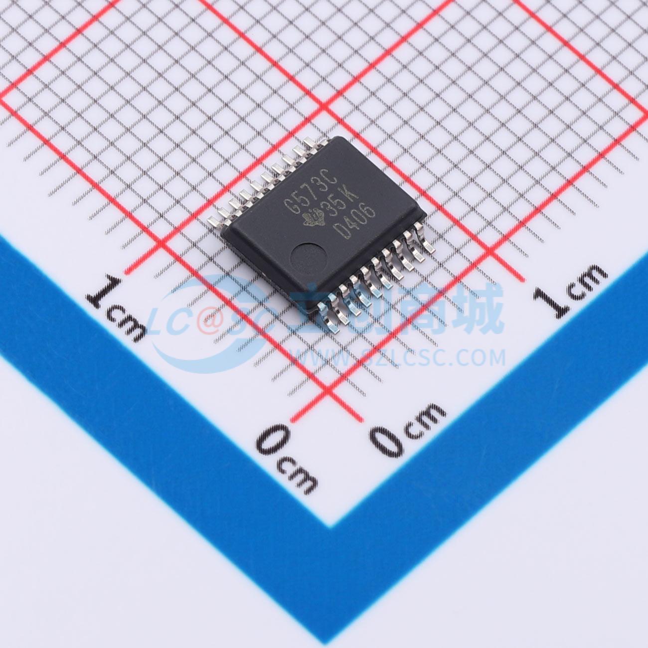 点击查看大图 SN74ALS573CDBR实物图