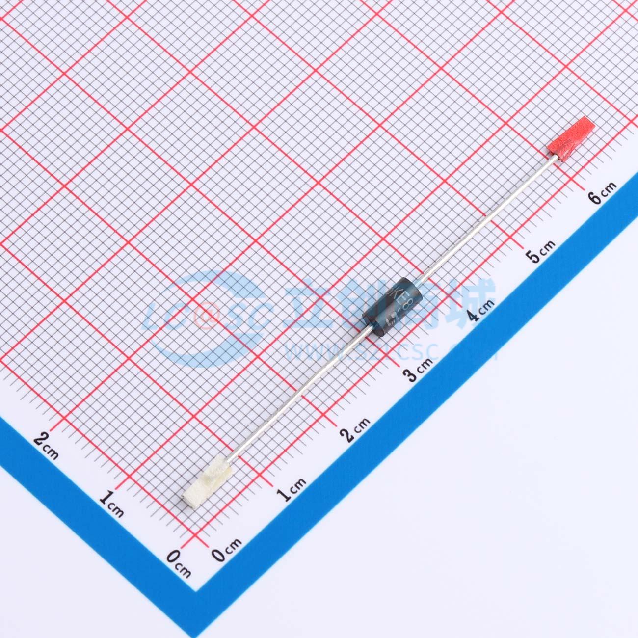 点击查看大图 P6KE8.2CA实物图