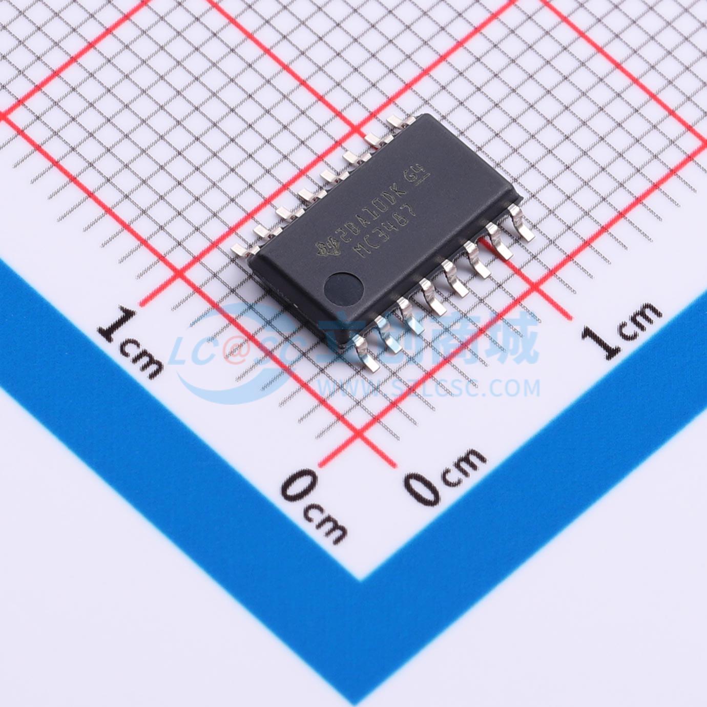 点击查看大图 MC3487NSR实物图