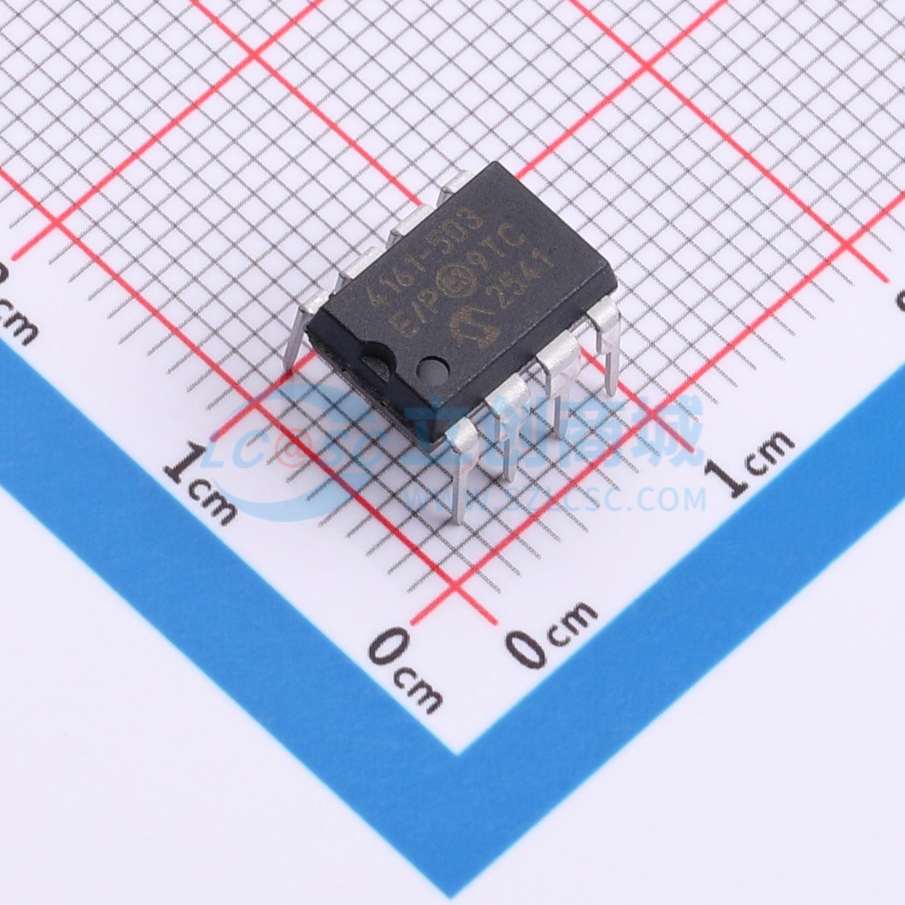 点击查看大图 MCP4161-503E/P实物图