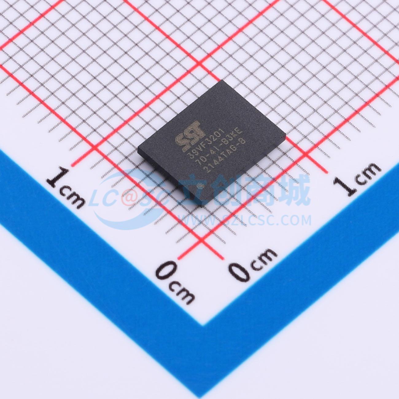 点击查看大图 SST39VF3201-70-4I-B3KE实物图