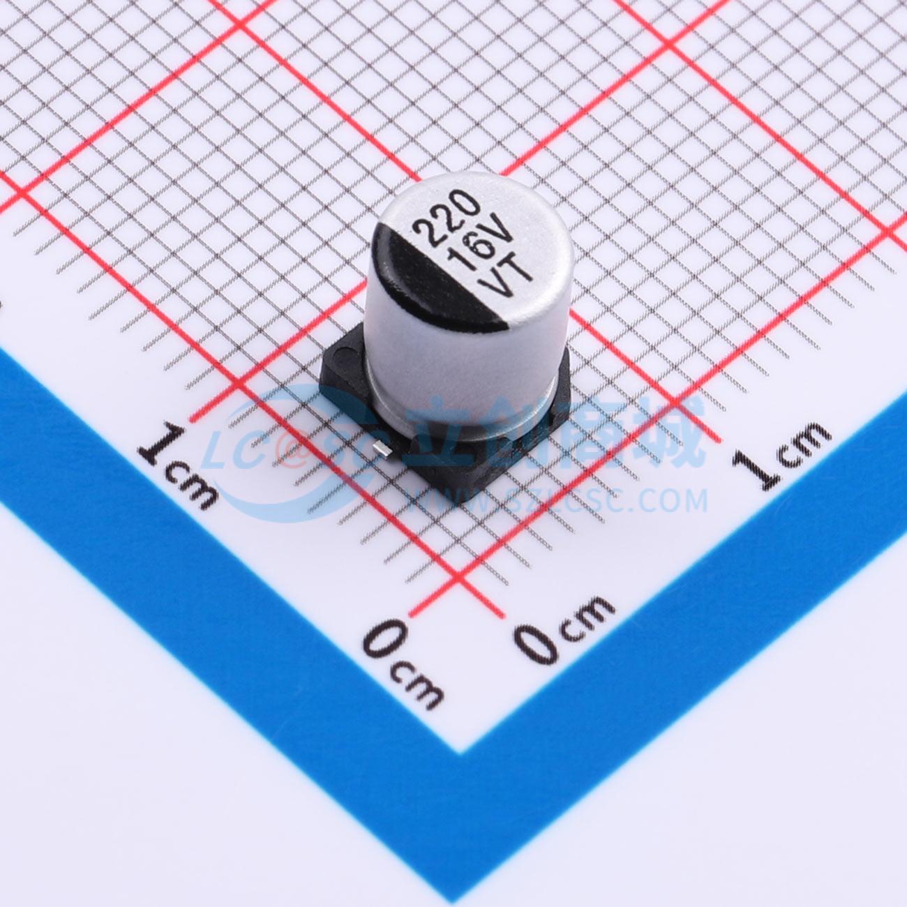 点击查看大图 EFVH016ADA221M0677-VT实物图