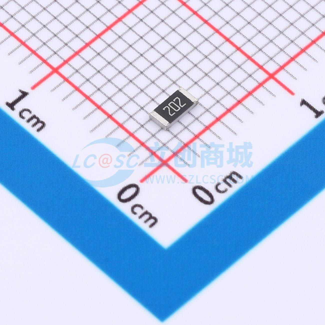 点击查看大图 FRP1206J202 TS实物图