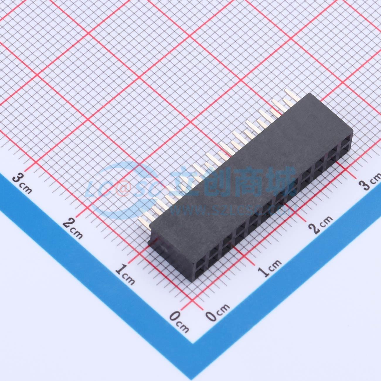 点击查看大图 PM-2.54-2*12-8.5-ZZ实物图