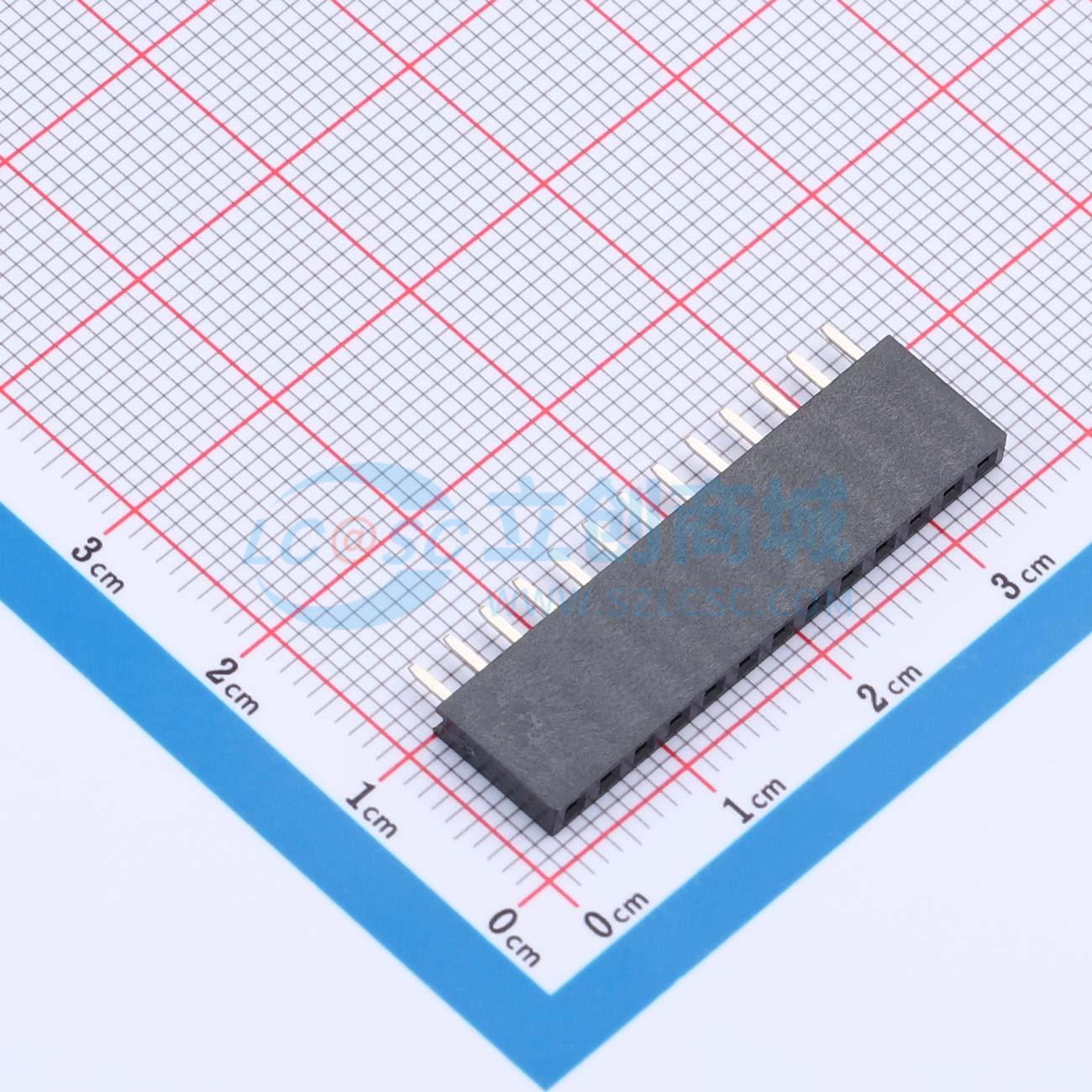 点击查看大图 PM-2.54-1*13-8.5-ZZ实物图